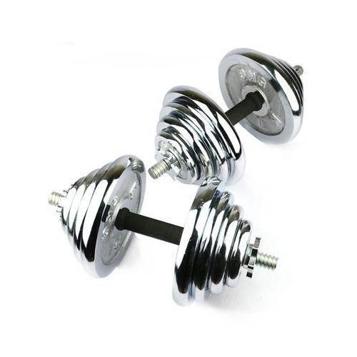 PAIR OF 15KG ADJUSTABLE CHROME IRON DUMBBELL Item | Buy PAIR OF 15KG ADJUSTABLE CHROME IRON DUMBBELL | SPOP Enterprise Global
